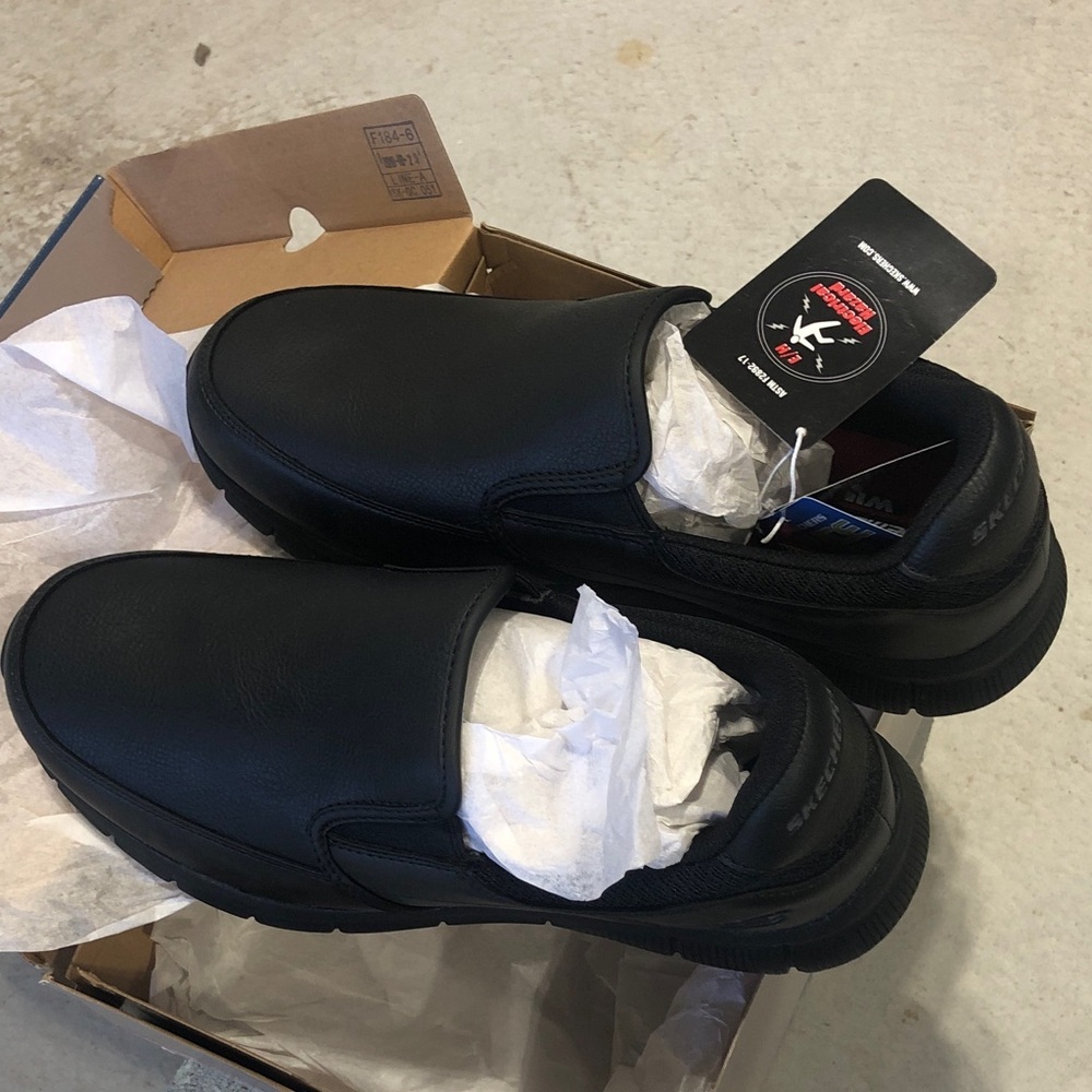 Skechers Men's Black Loafers